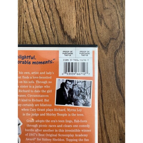 The Bachelor And The Bobby-Soxer DVD Shirley Temple Classic Comedy Movie - Picture 3 of 4